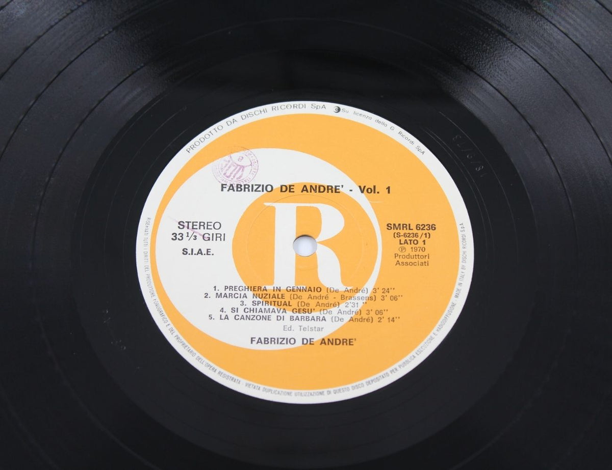Fabrizio De André - Volume 1