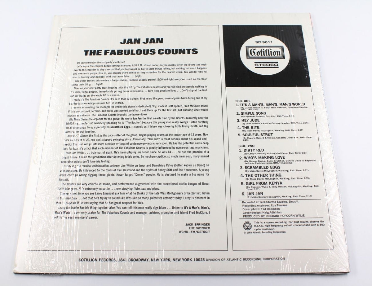 Fabulous Counts - Jan Jan