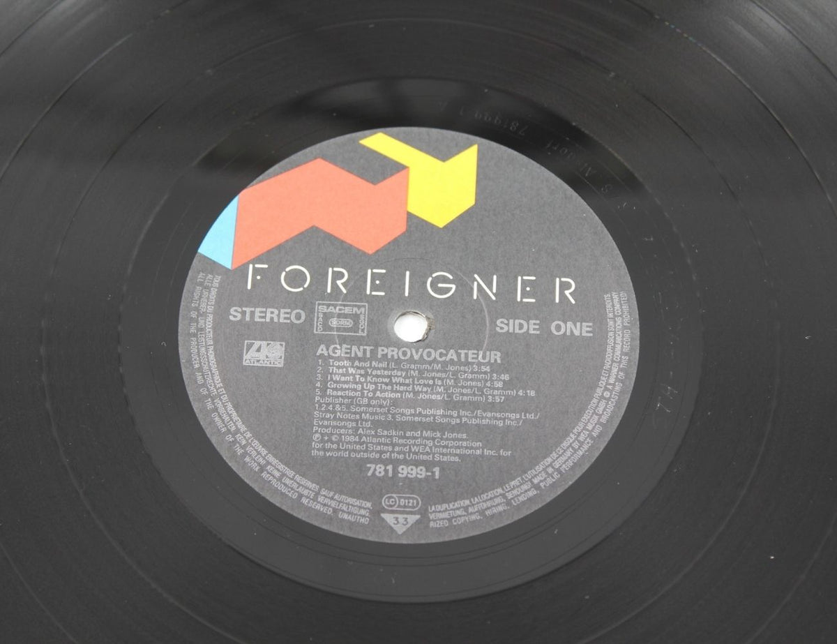 Foreigner - Agent Provocateur