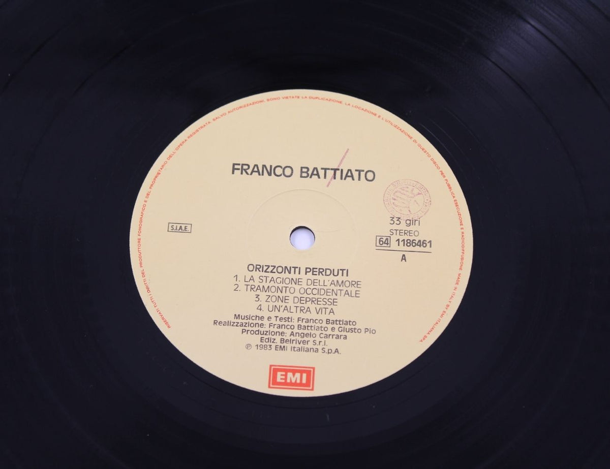 Battiato - Orizzonti Perduti