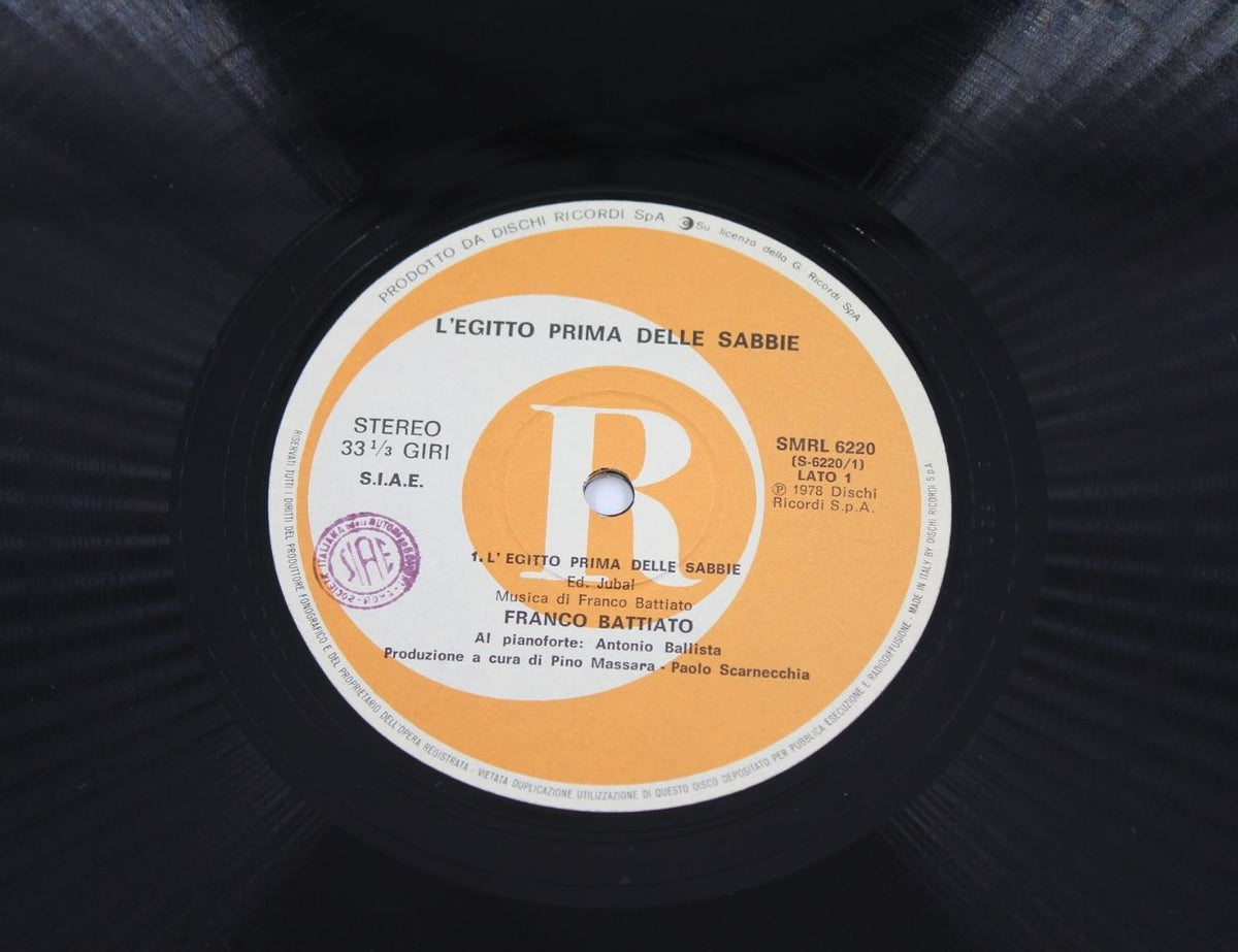 Battiato - L'Egitto Prima Delle Sabbie