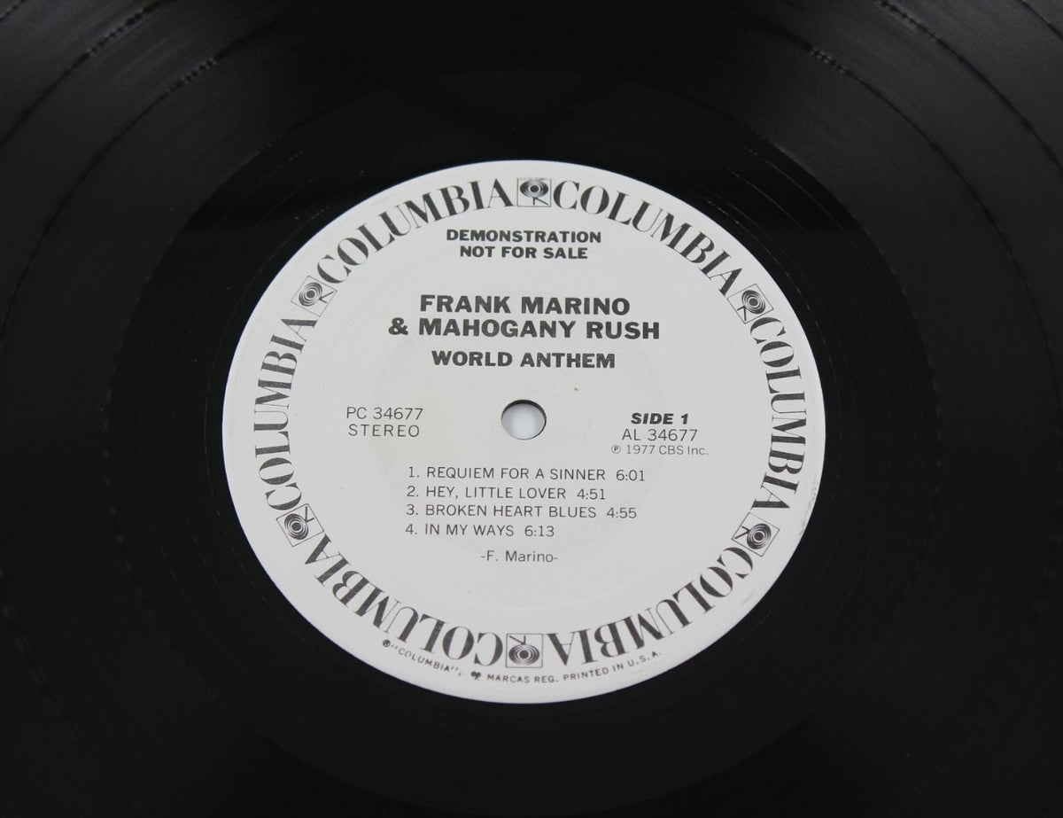 Frank Marino & Mahogany Rush - World Anthem