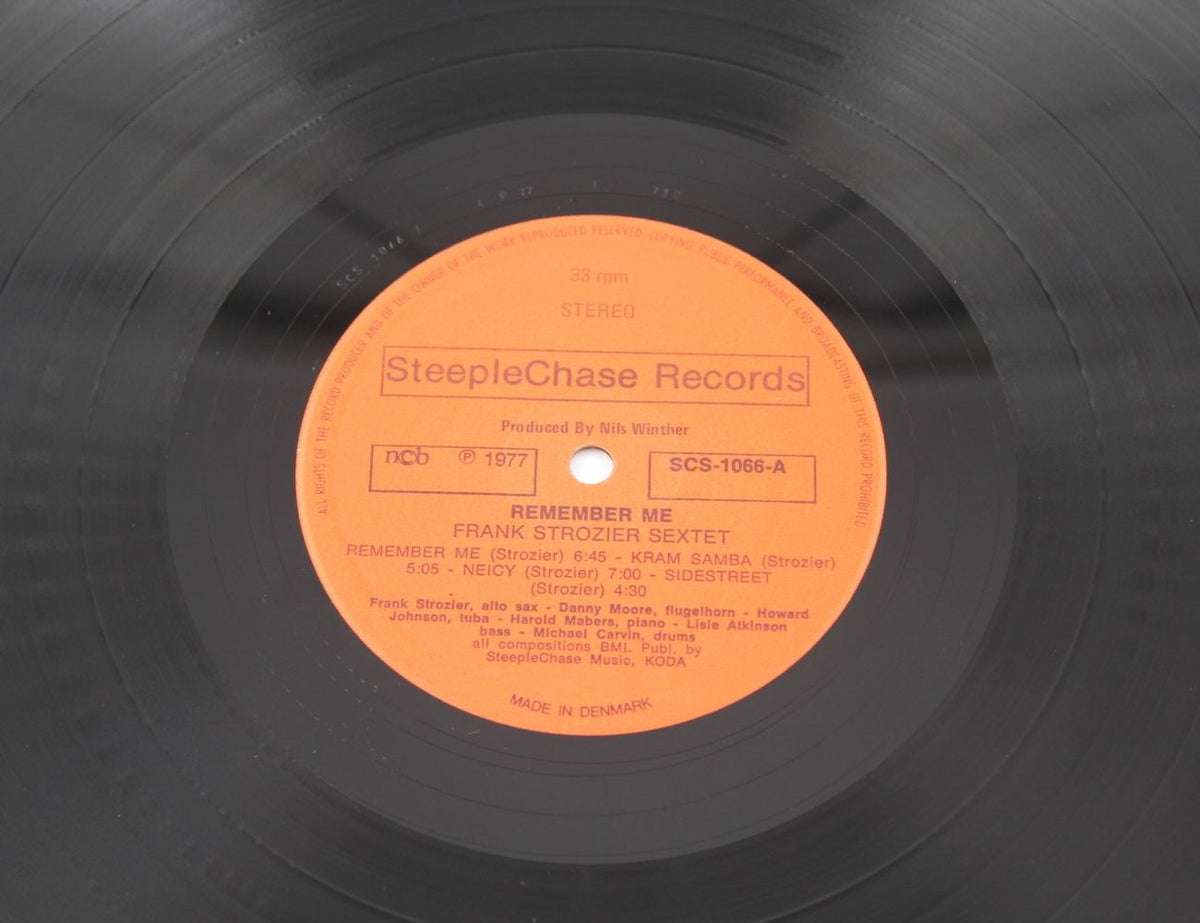 Frank Strozier Sextet - Remember Me