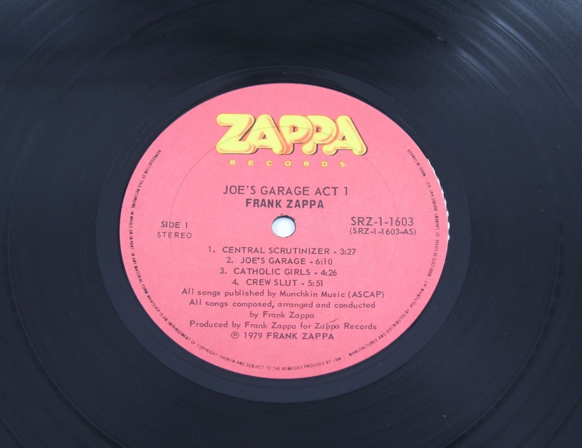 Zappa - Joe's Garage Act I