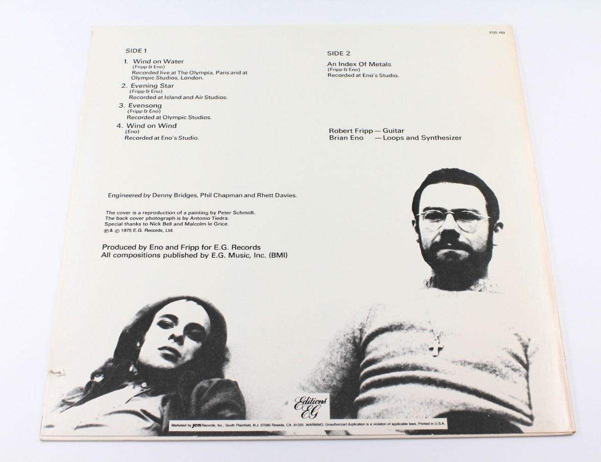 Fripp &amp; Eno - Evening Star