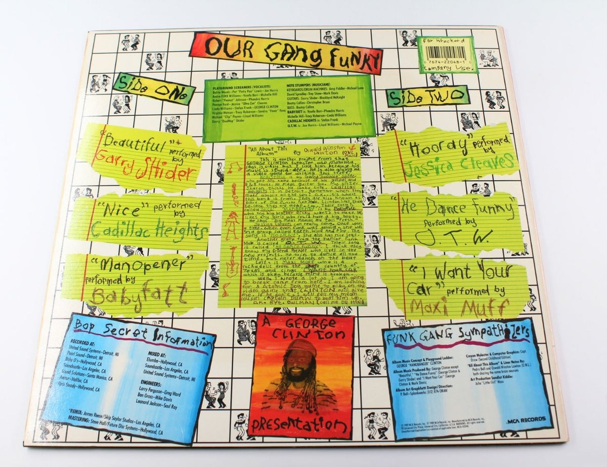 Various Artists - George Clinton Presents Our Gang Funky