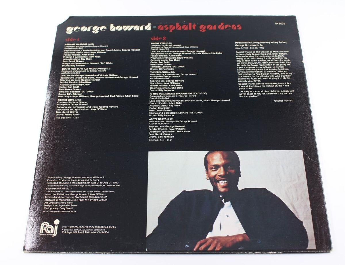 George Howard Lp George Howard - Asphalt Gardens - recordroom