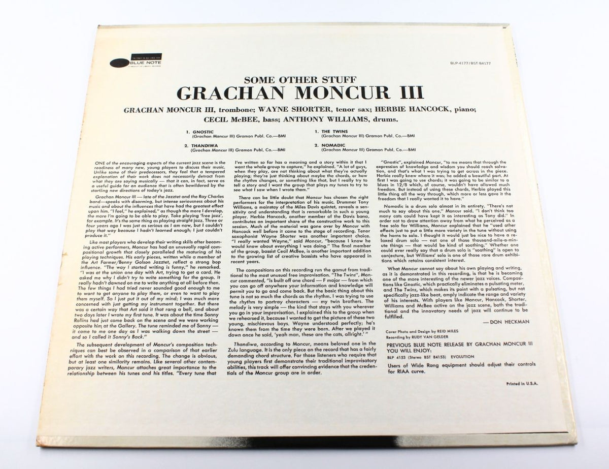 Grachan Moncur III - Some Other Stuff