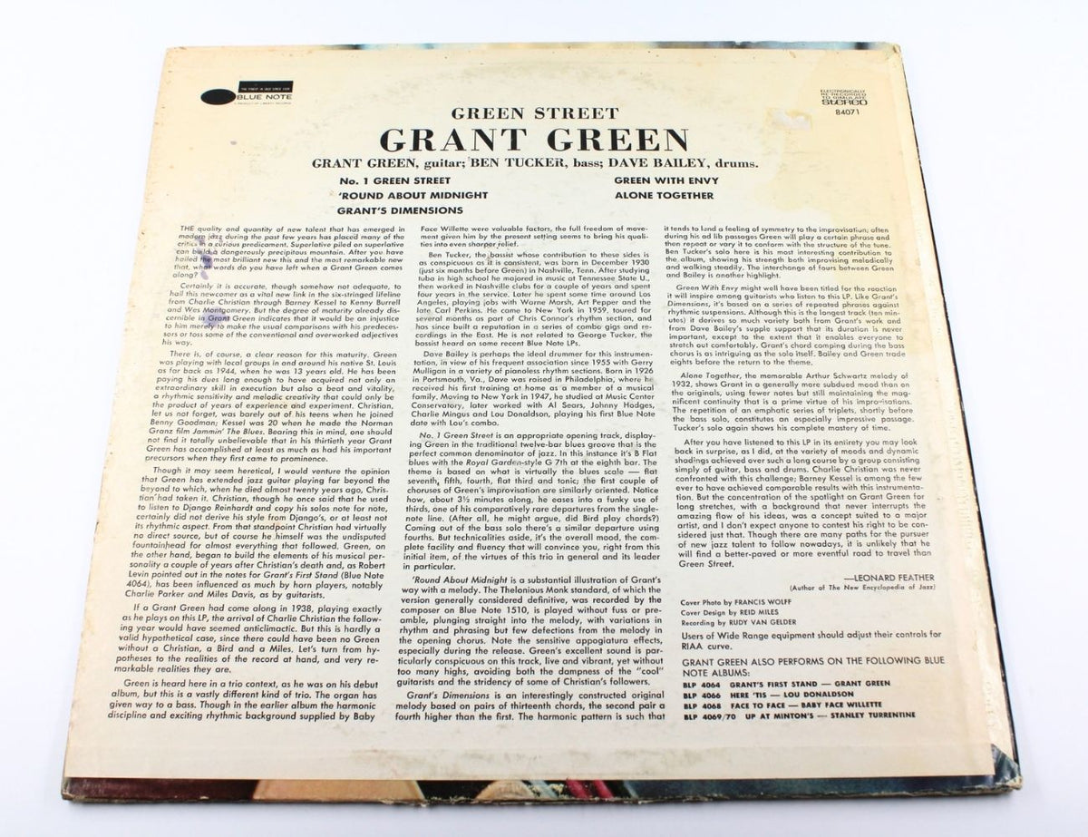 Grant Green - Green Street