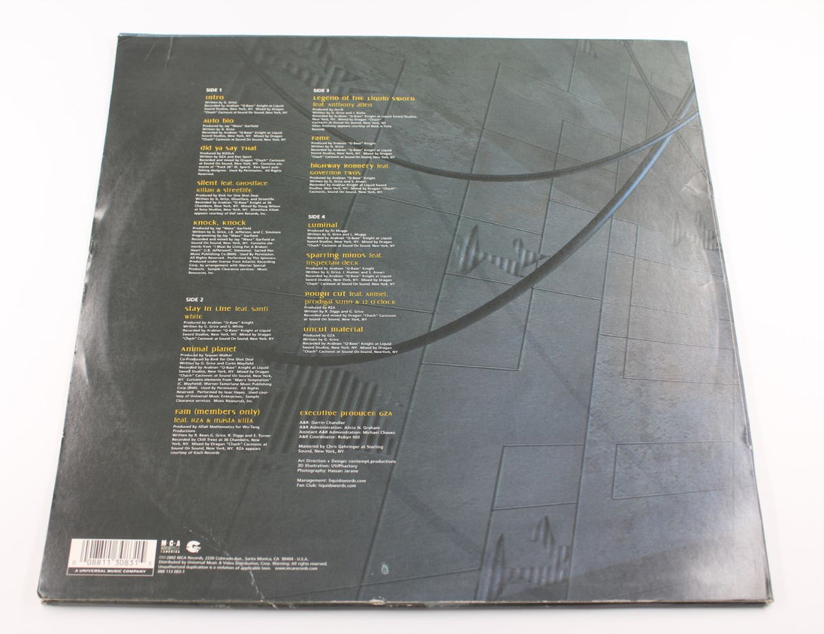 GZA - Legend Of The Liquid Sword