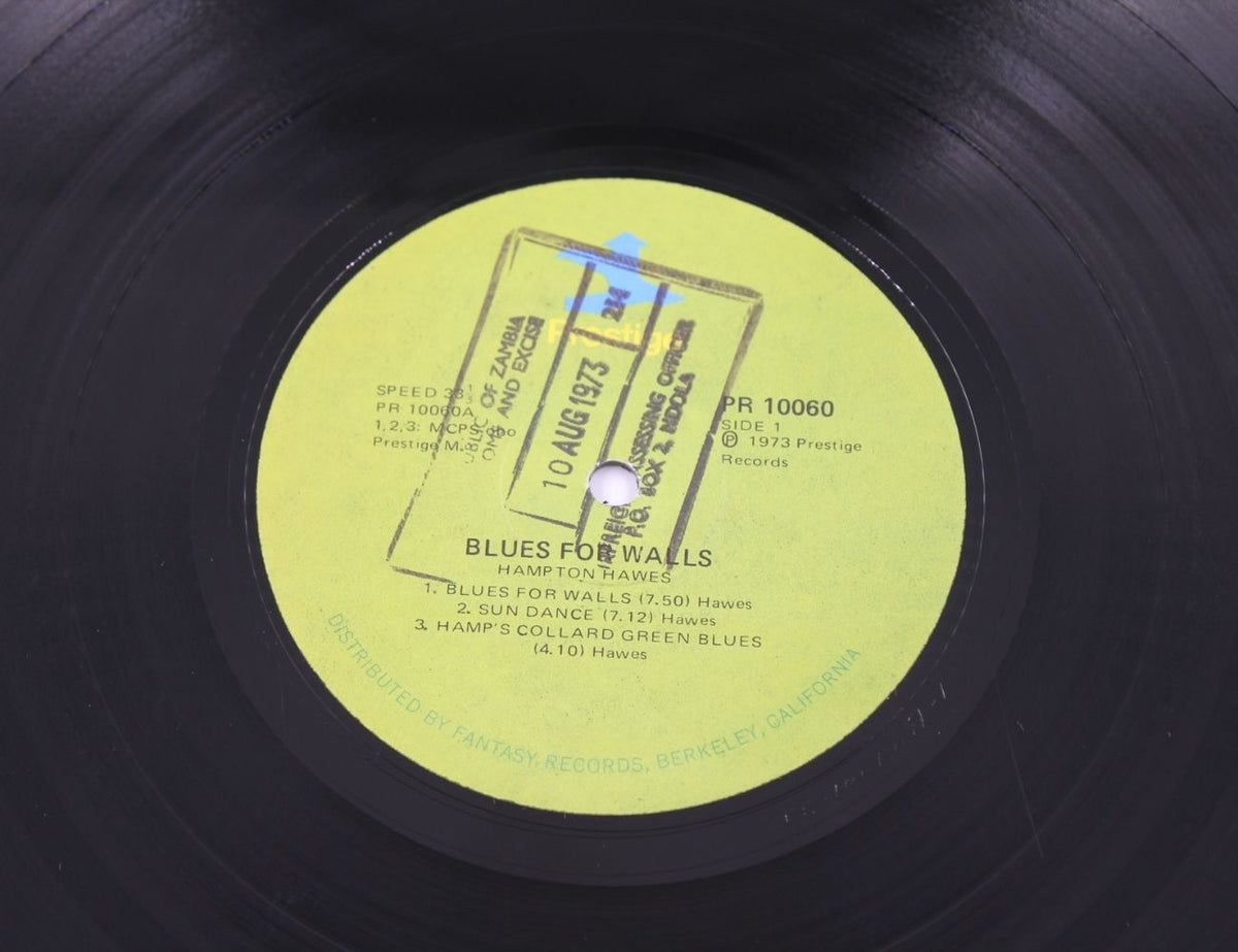 Hampton Hawes - Blues For Walls