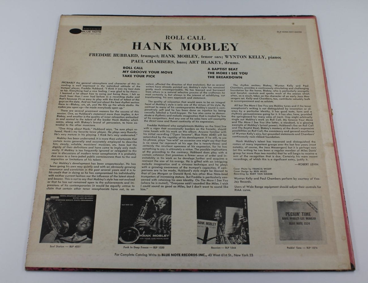 Hank Mobley - Roll Call