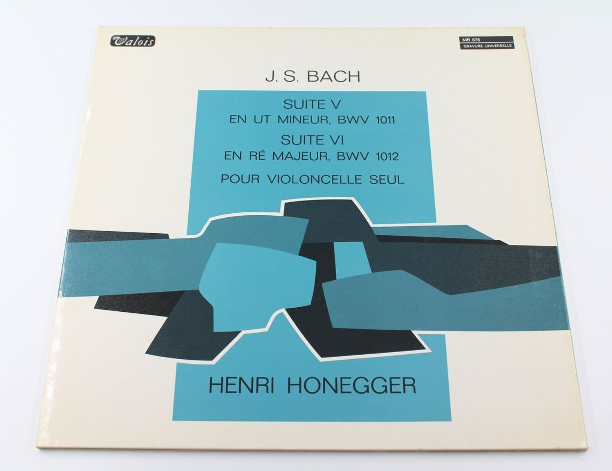 Henri Honegger - J. S. Bach: Suites V &amp; VI Pour Violoncelle (BWV 1011 / BWV 1012)