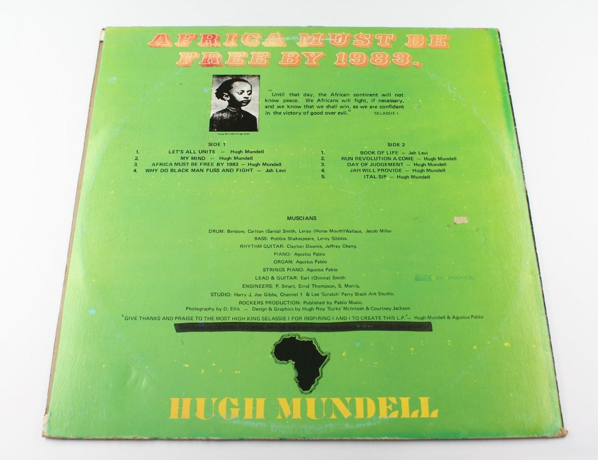 Hugh Mundell - Africa Must Be Free By 1983.