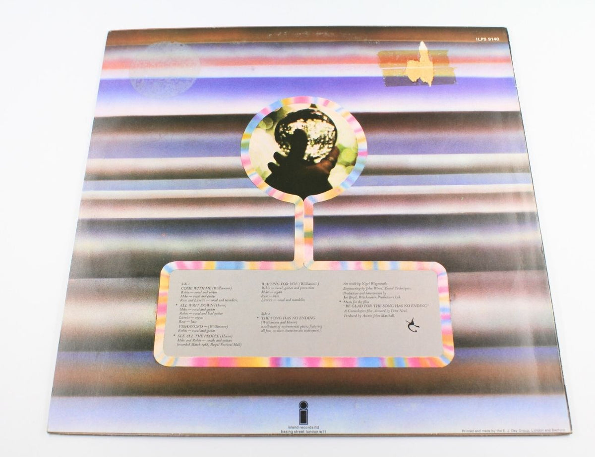 Incredible String Band - Be Glad For The Song Has No Ending