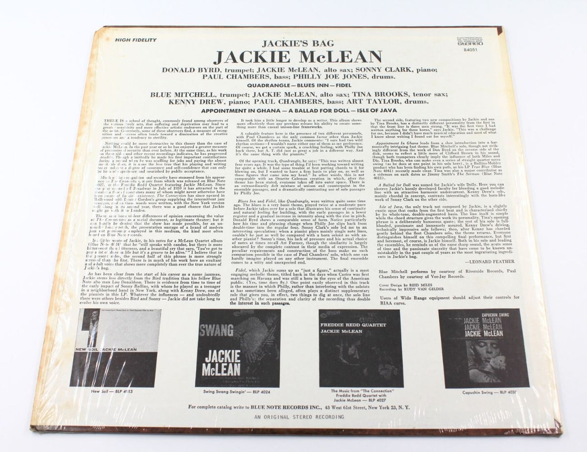 Jackie McLean - Jackie&#39;s Bag