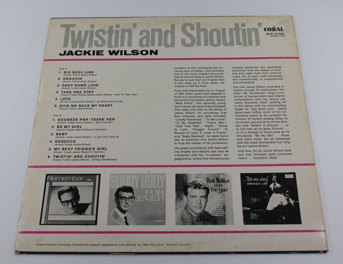 Jackie Wilson - Twistin&#39; And Shoutin&#39;