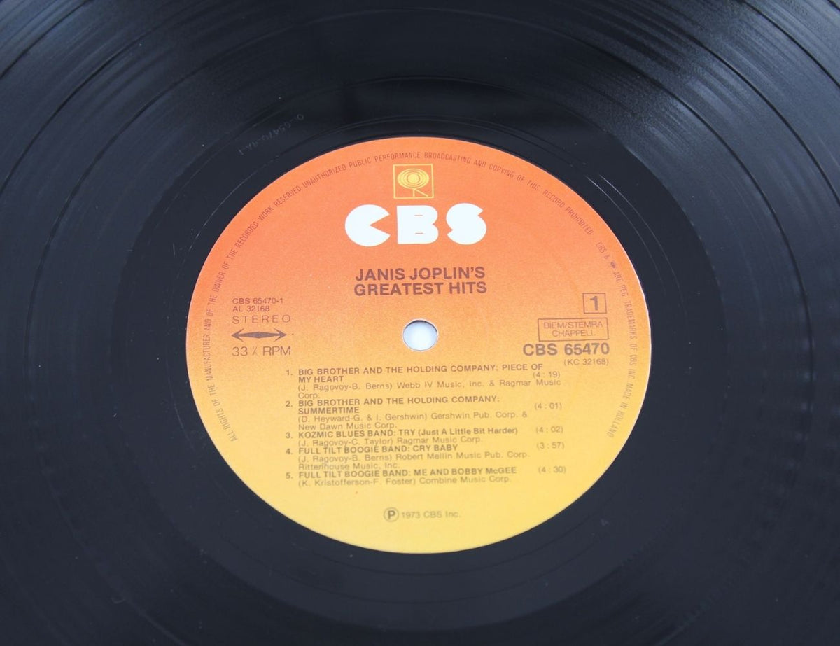 Janis Joplin - Janis Joplin's Greatest Hits