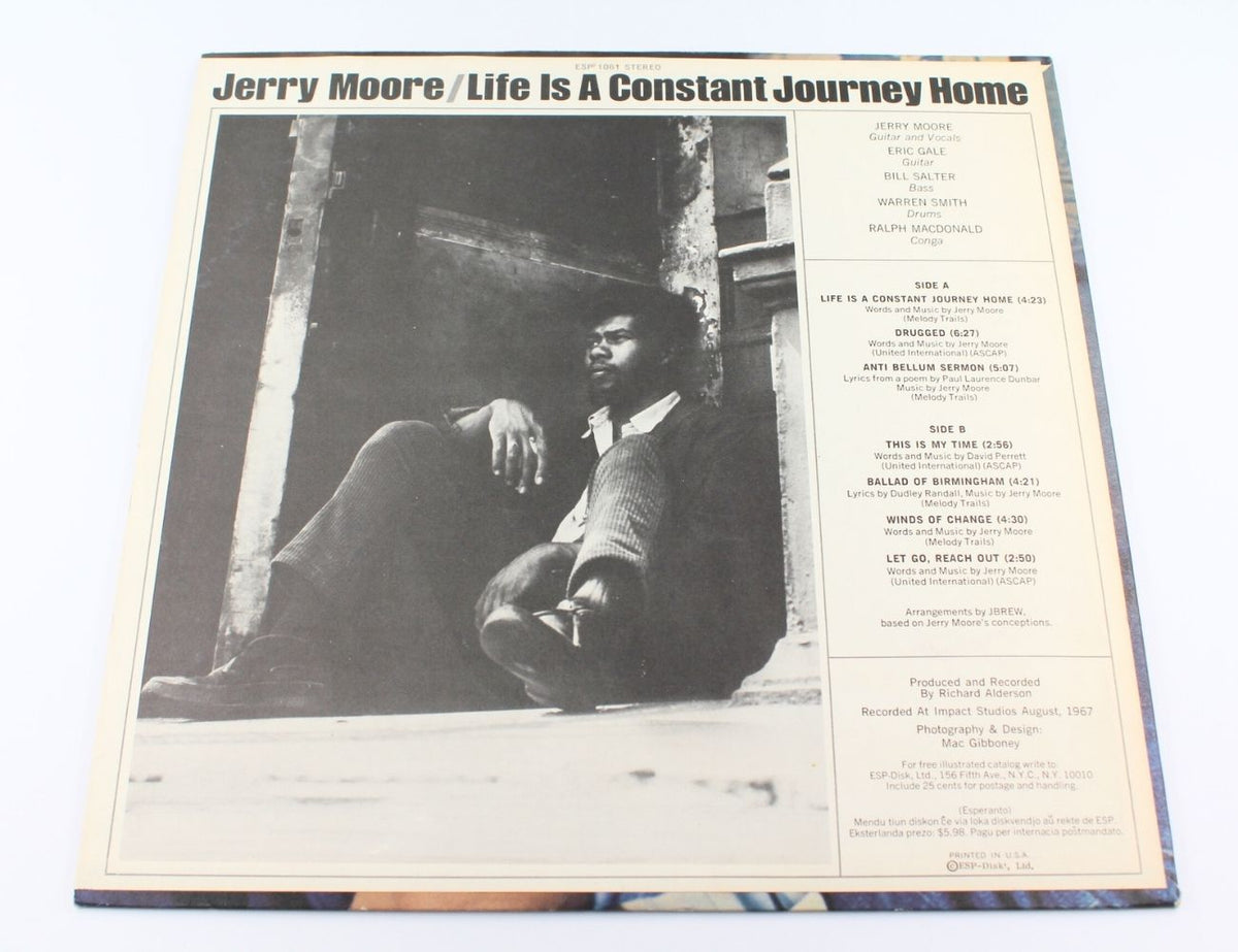 Jerry Moore - Life Is A Constant Journey Home