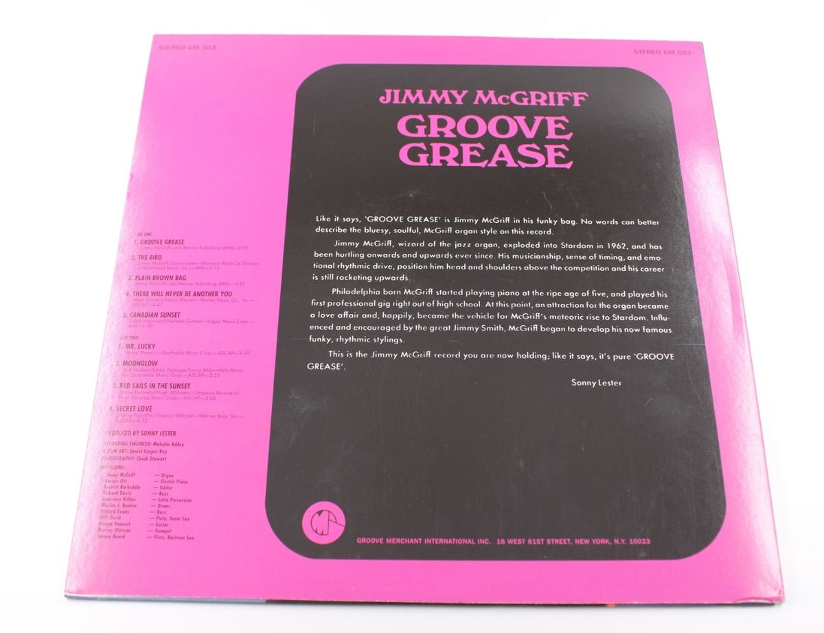 Jimmy McGriff - Groove Grease