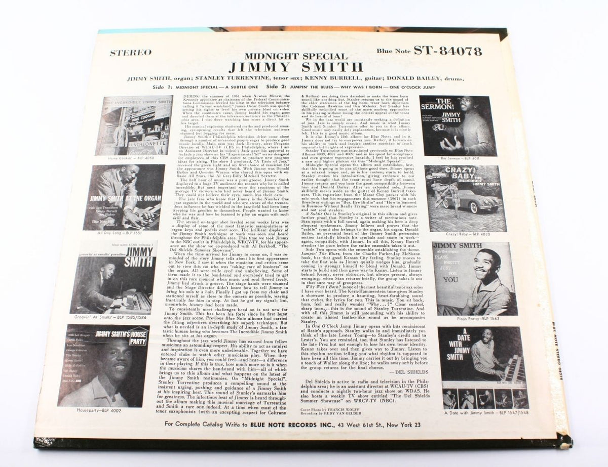 Incredible Jimmy Smith - Midnight Special