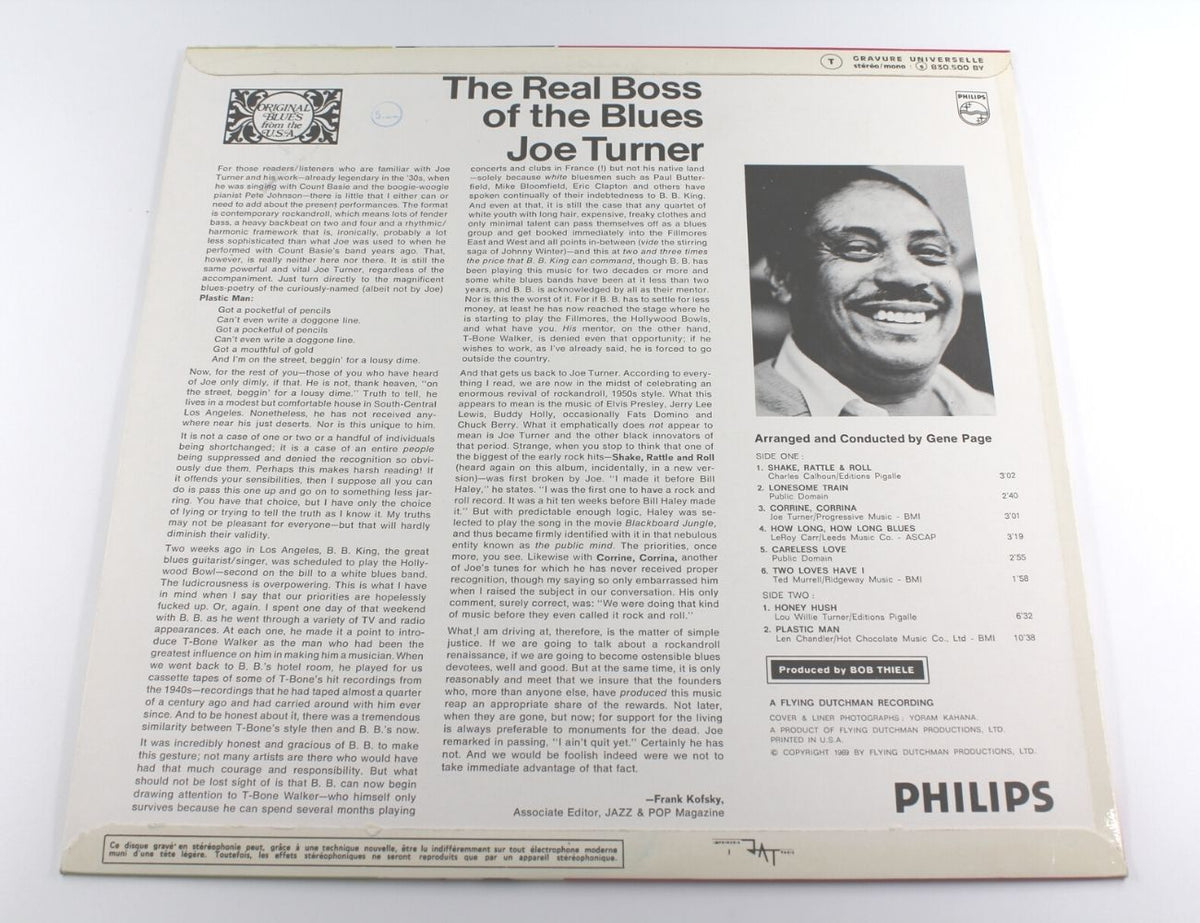 Joe Turner - The Real Boss Of The Blues