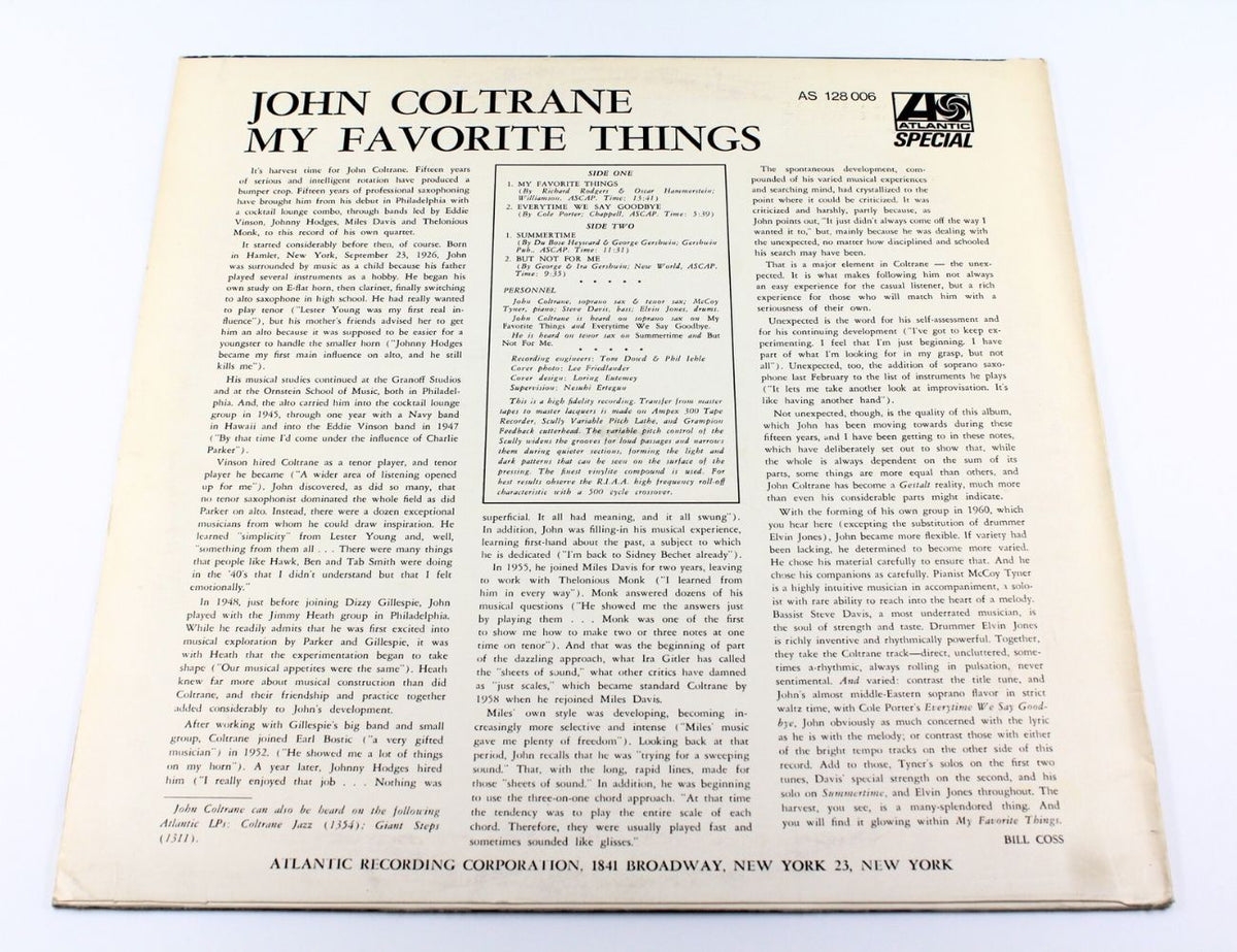 John Coltrane - My Favorite Things