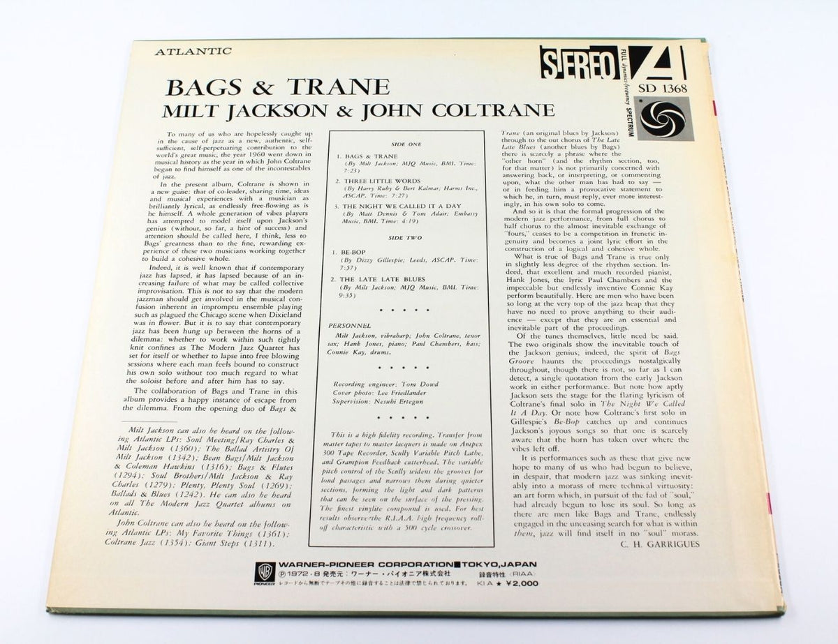 Milt Jackson &amp; John Coltrane - Bags &amp; Trane
