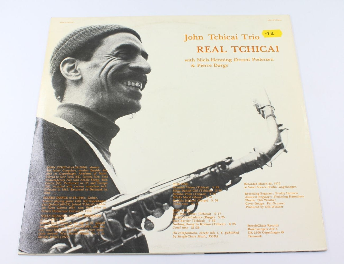 John Tchicai Trio With Niels-Henning Ørsted Pedersen &amp; Pierre Dørge - Real Tchicai
