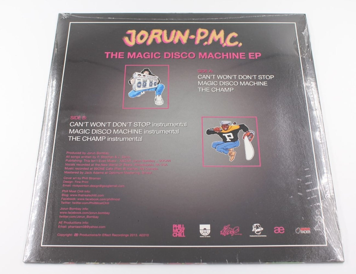 Jorun-P.M.C. - Magic Disco Machine EP