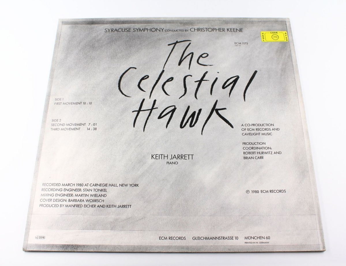 Keith Jarrett - The Celestial Hawk - For Orchestra, Percussion And Piano
