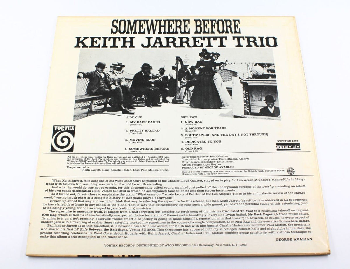 Keith Jarrett Trio - Somewhere Before