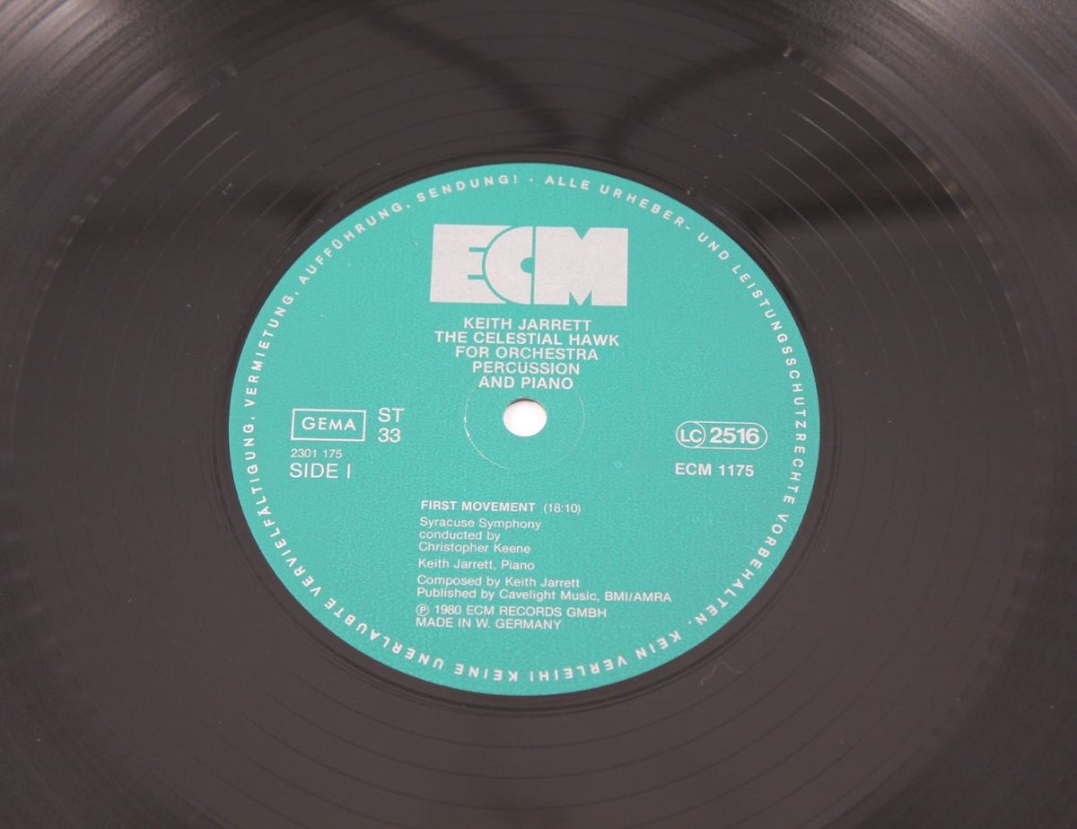 Keith Jarrett - The Celestial Hawk - For Orchestra, Percussion And Piano