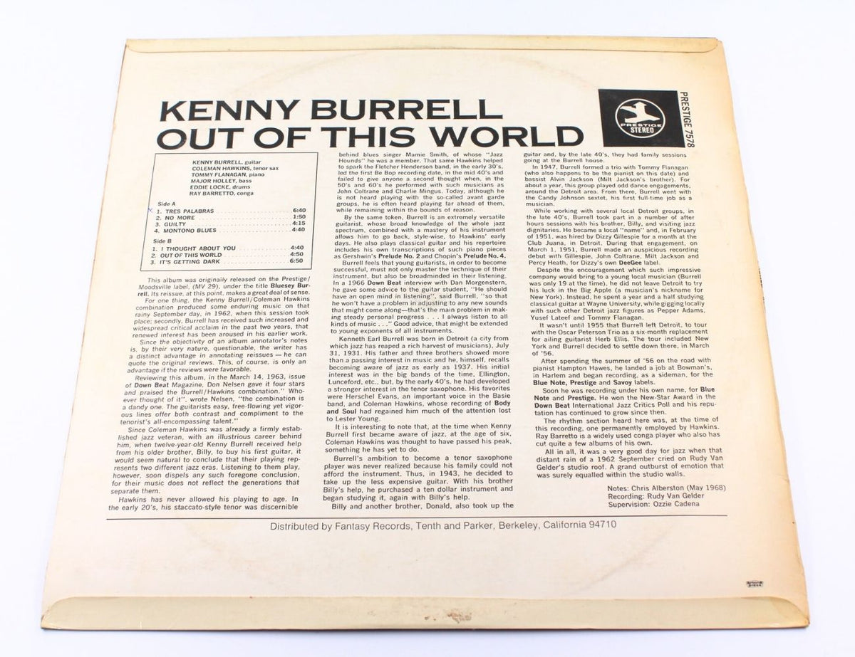 Kenny Burrell - Out Of This World