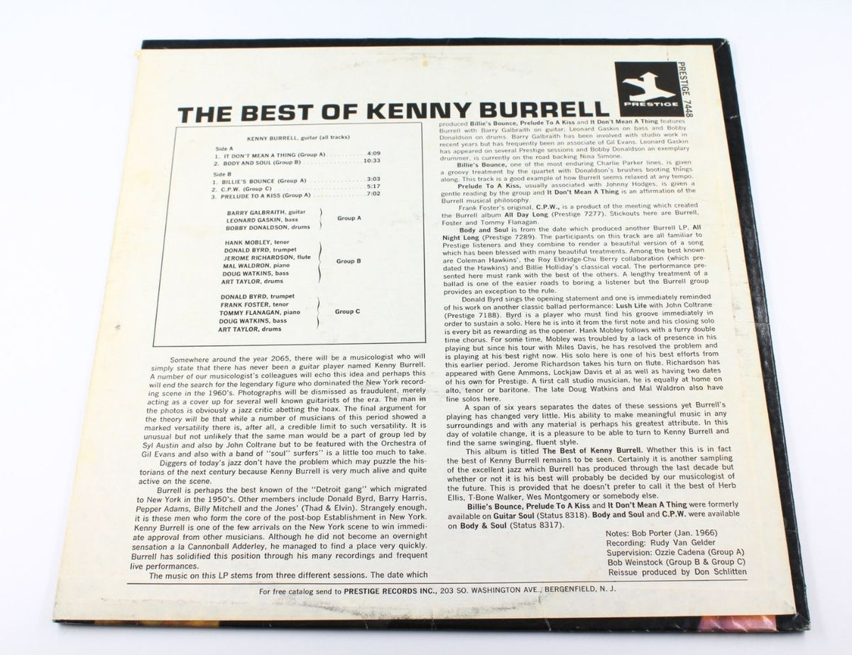 Kenny Burrell - The Best Of Kenny Burrell