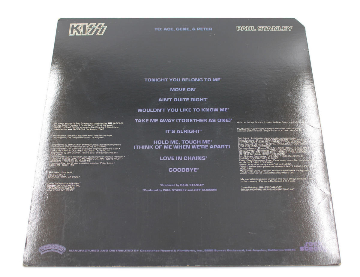 Kiss- Paul Stanley