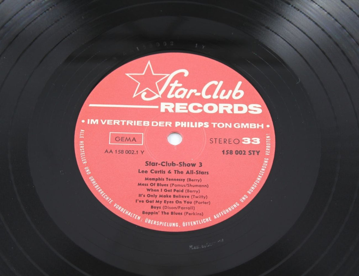 Lee Curtis & The All-Stars - Star-Club Show 3