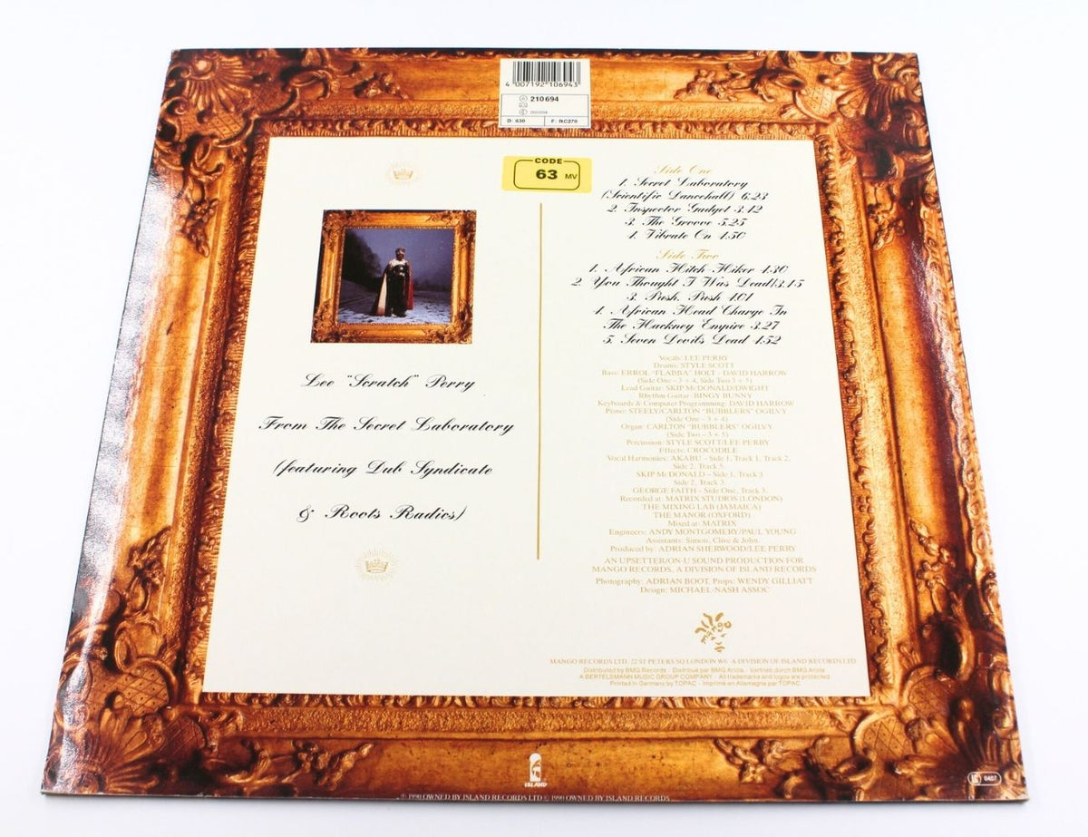 Lee "Scratch" Perry - From The Secret Laboratory