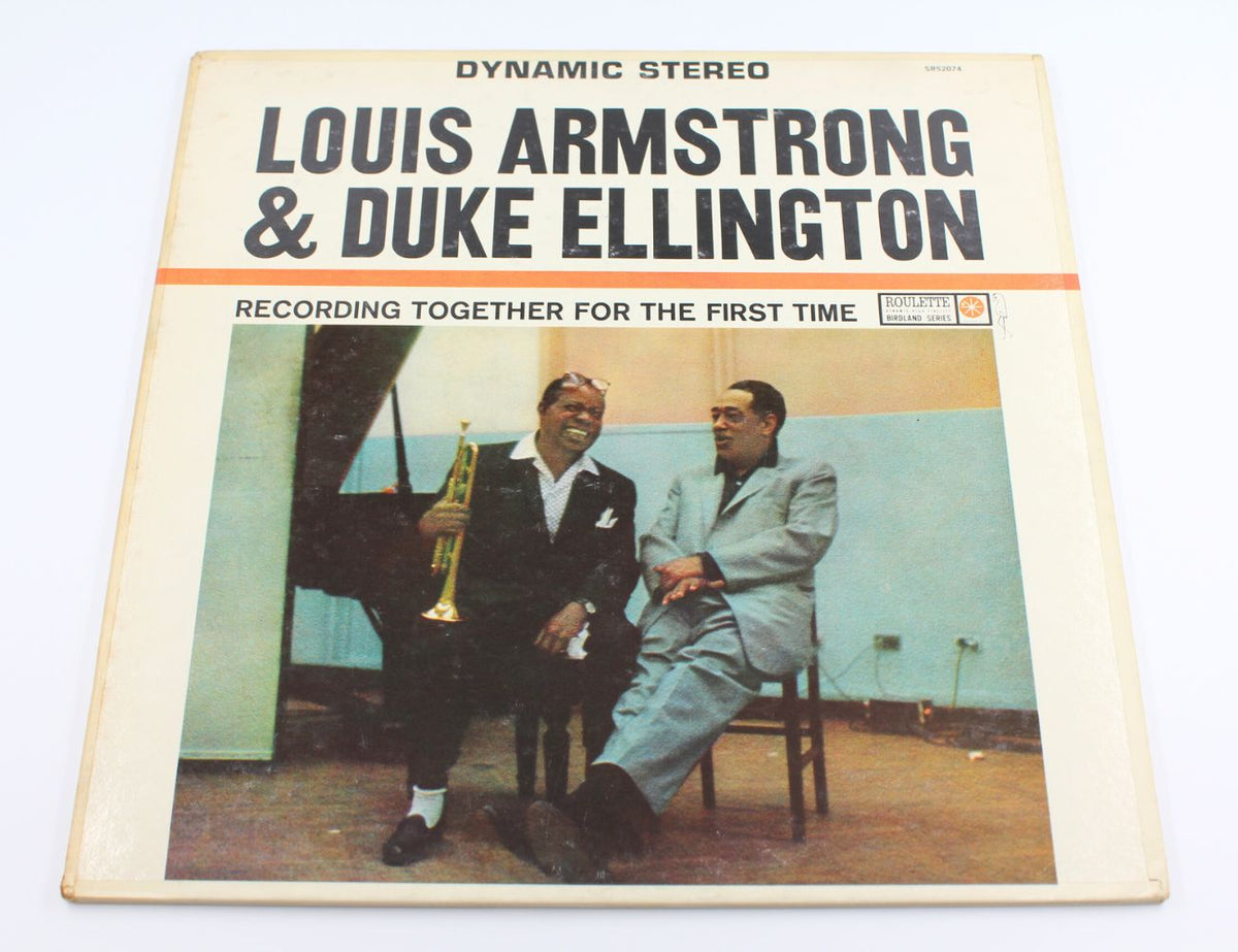 Louis Armstrong &amp; Duke Ellington - Recording Together For The First Time