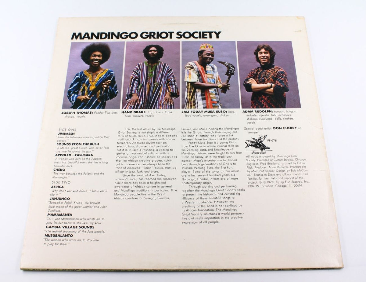Mandingo Griot Society With Special Guest Don Cherry - Mandingo Griot Society