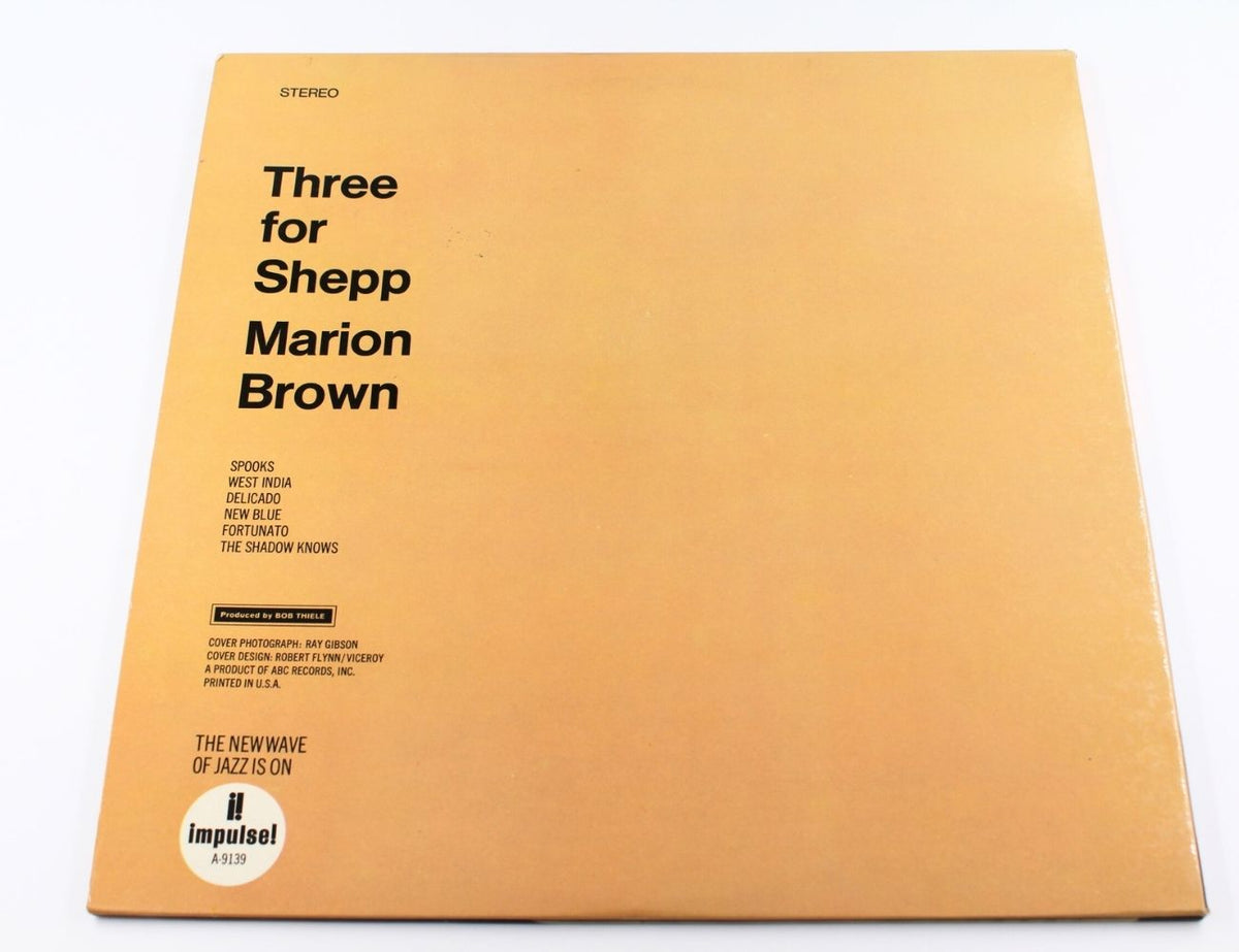 Marion Brown - Three For Shepp