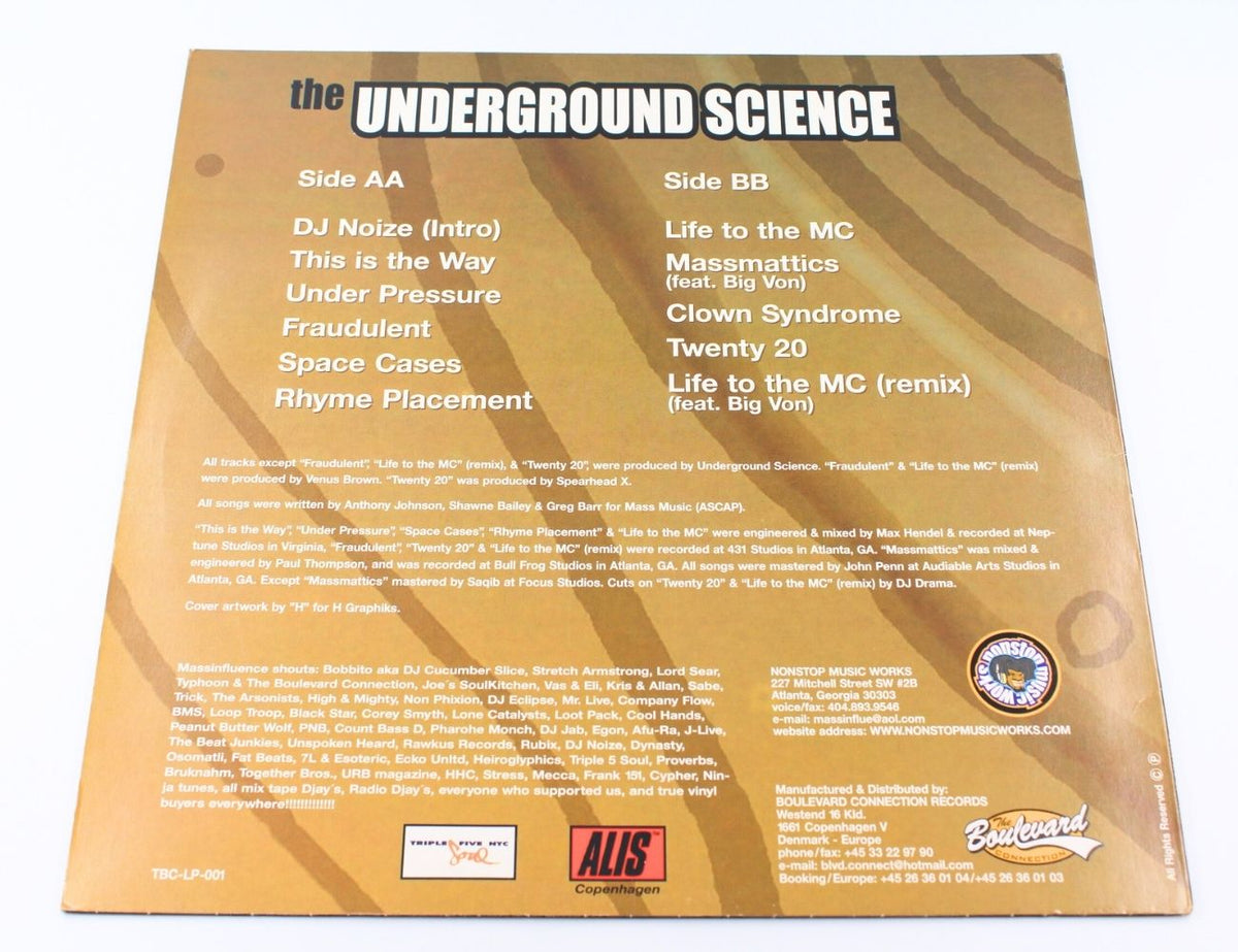 Mass Influence - The Underground Science