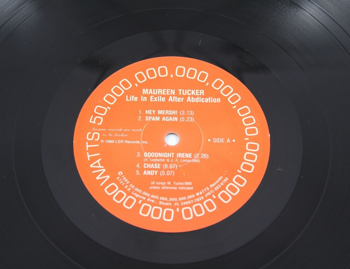 Maureen Tucker - Life In Exile After Abdication