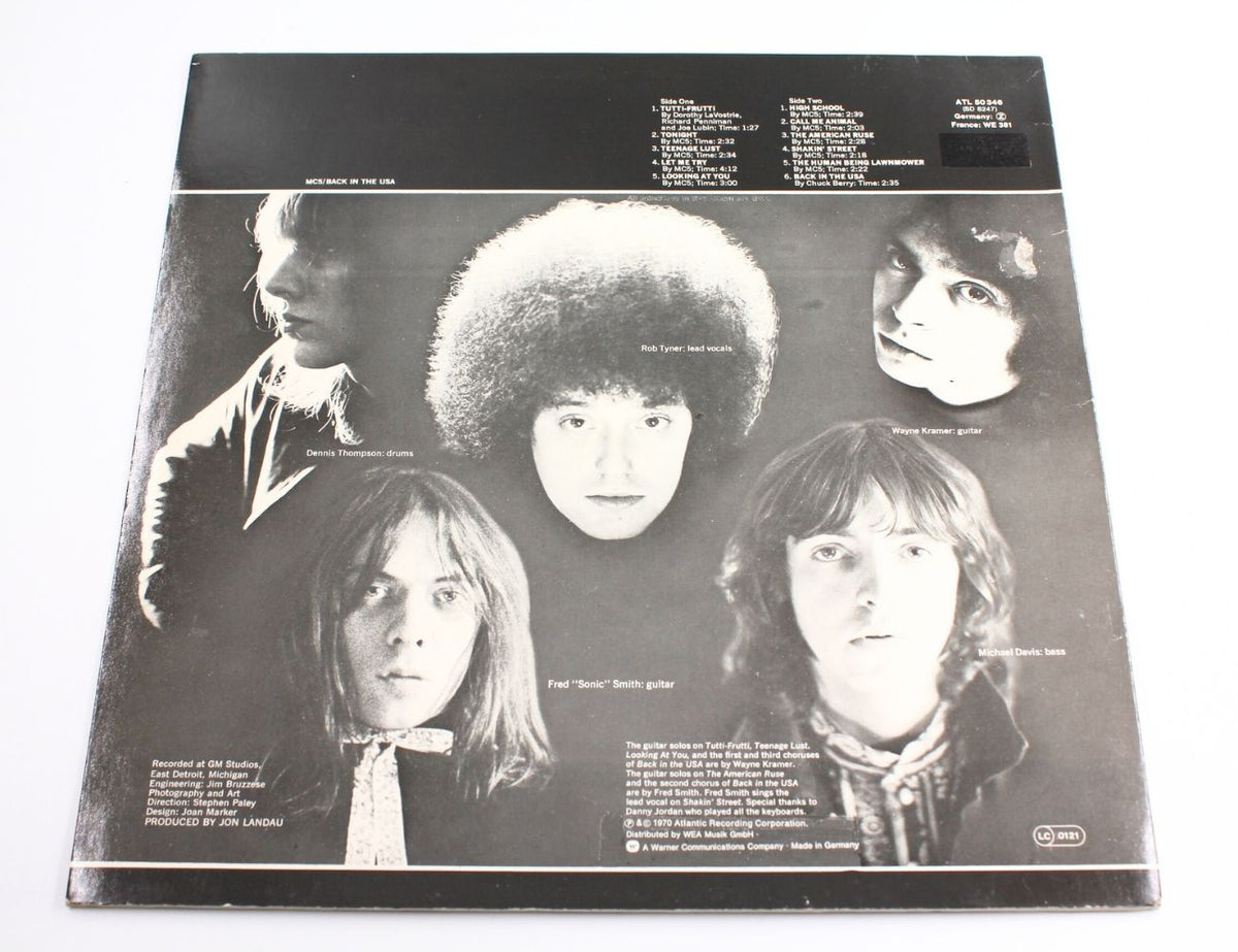 MC5 - Back In The USA