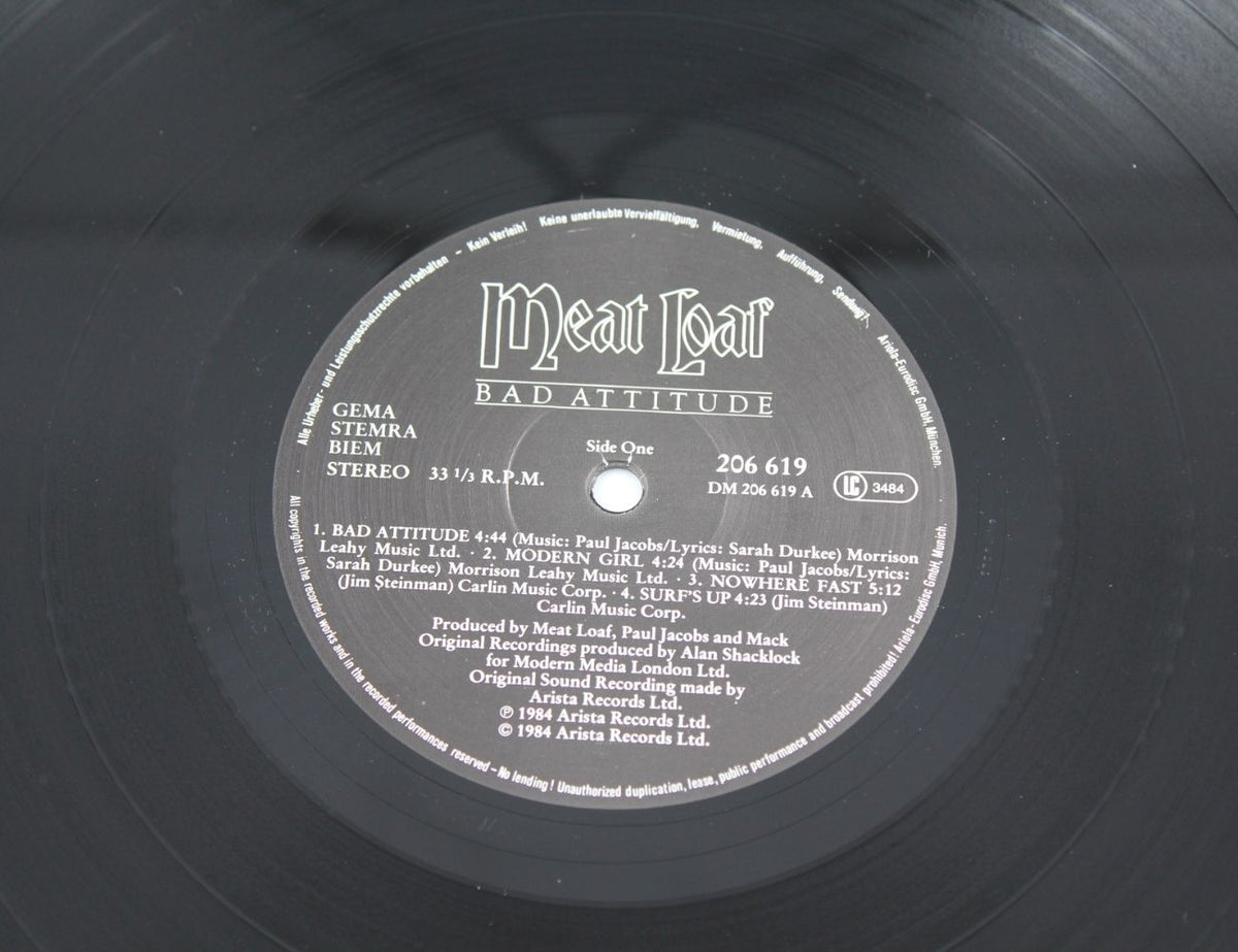 Meat Loaf - Bad Attitude