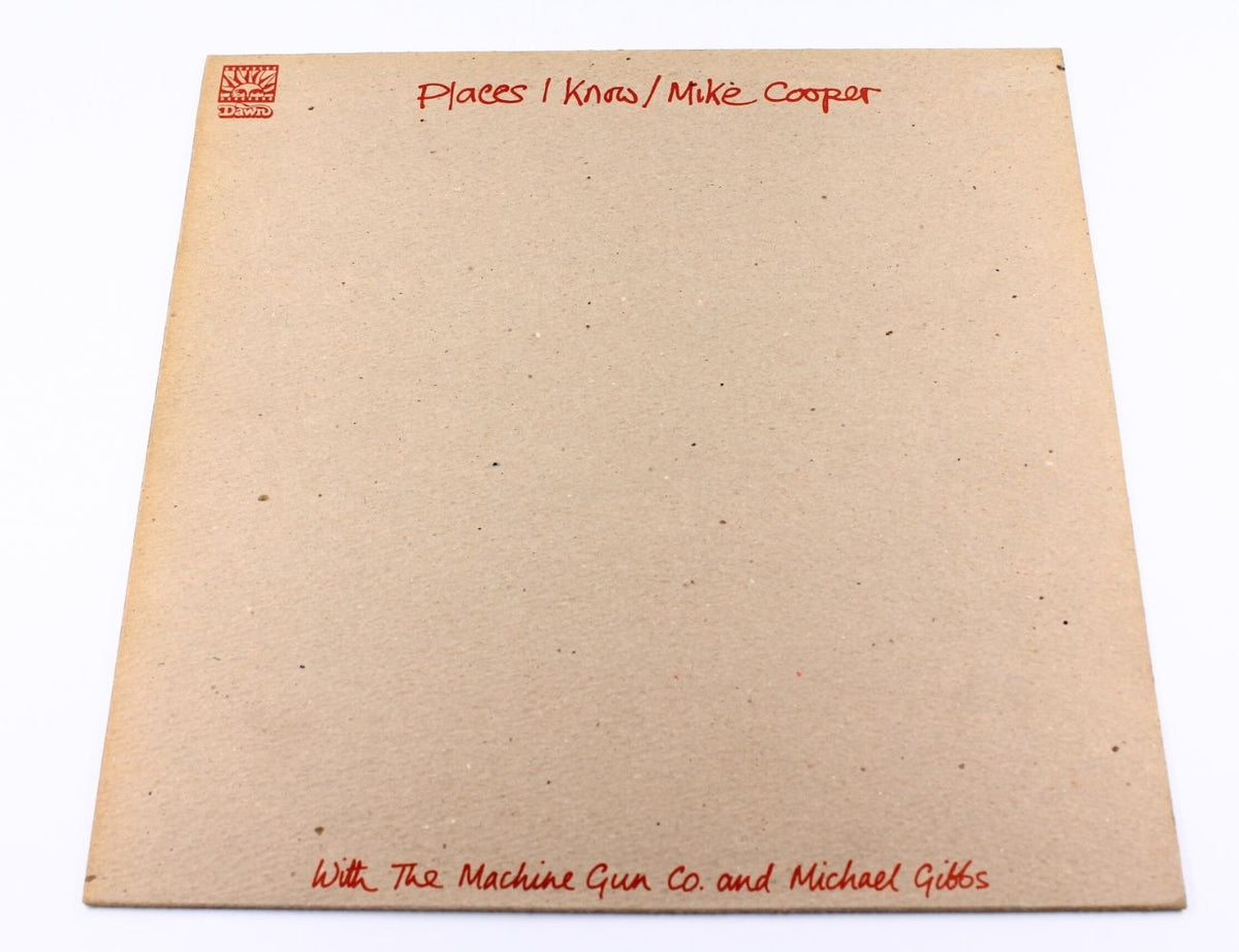 Mike Cooper With The Machine Gun Co. And Michael Gibbs - Places I Know