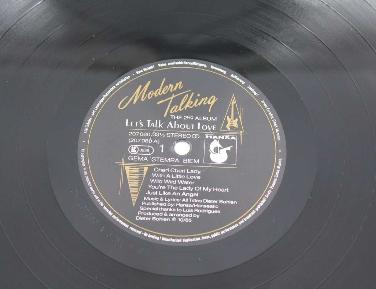 Modern Talking - Let's Talk About Love (The 2nd Album)