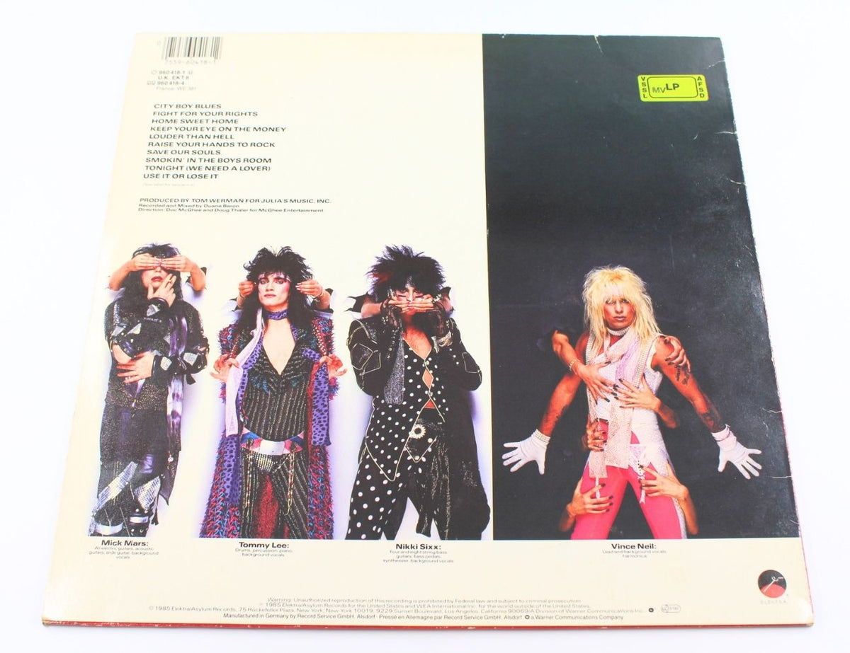Mötley Crüe - Theatre Of Pain