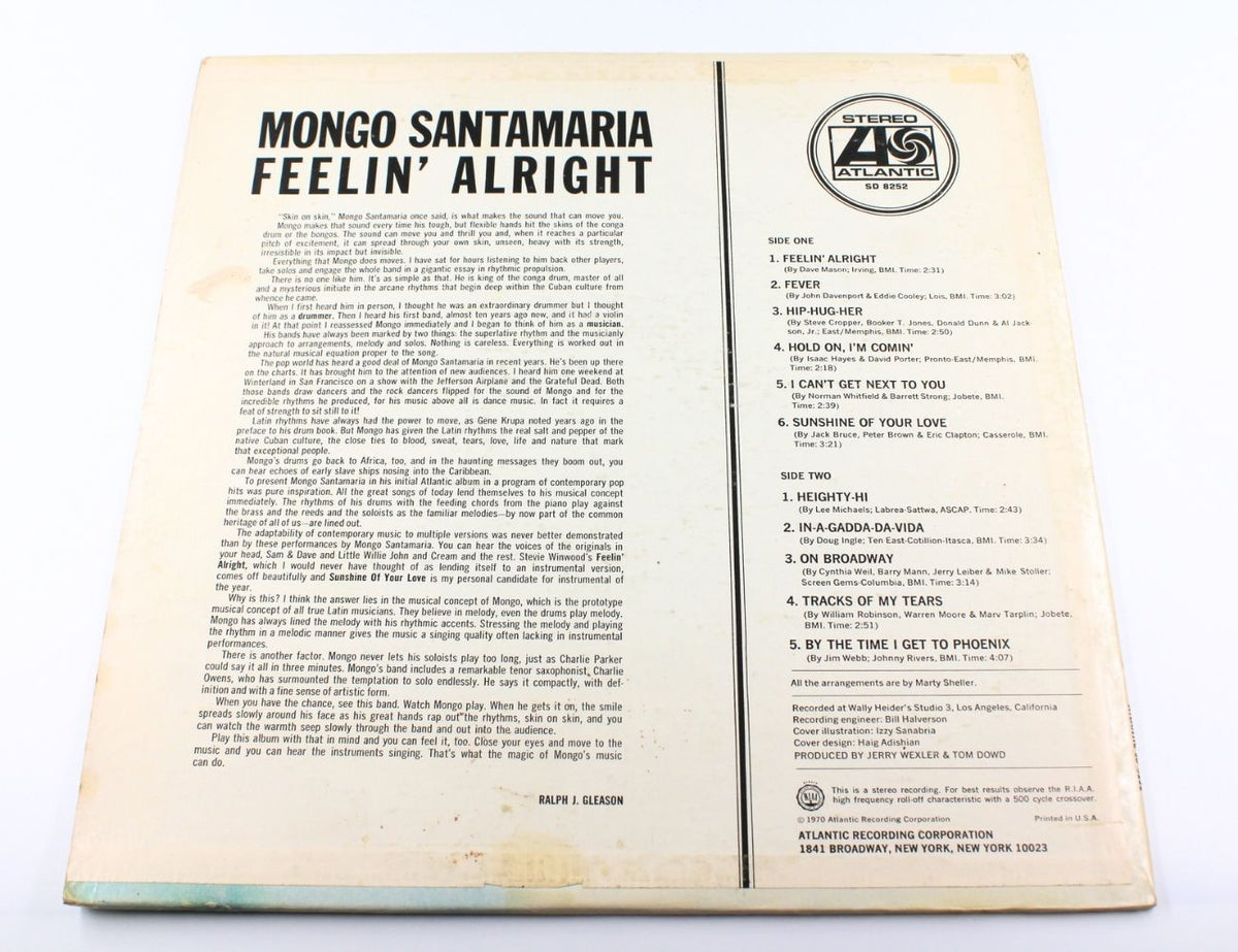 Mongo Santamaria - Feelin' Alright