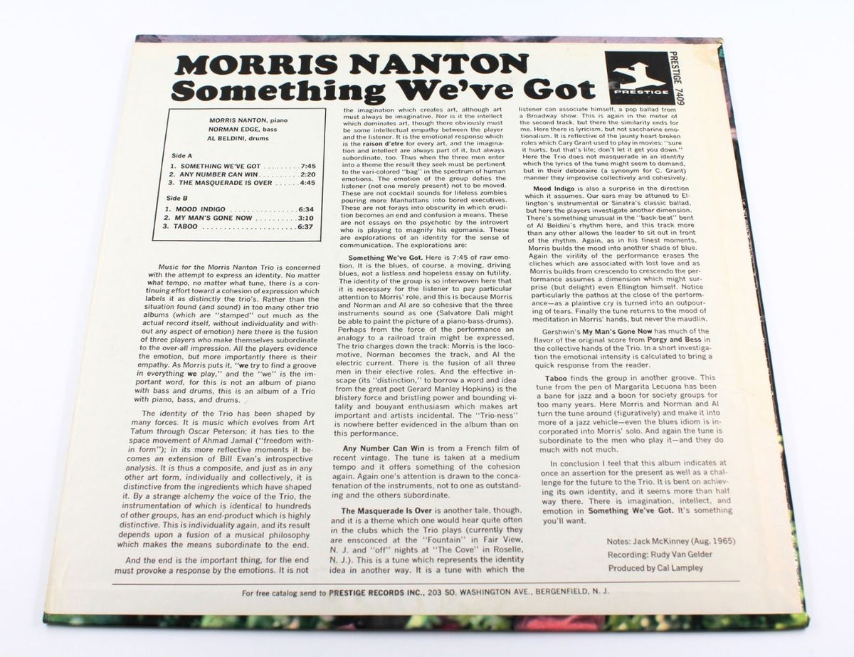 Morris Nanton - Something We&#39;ve Got